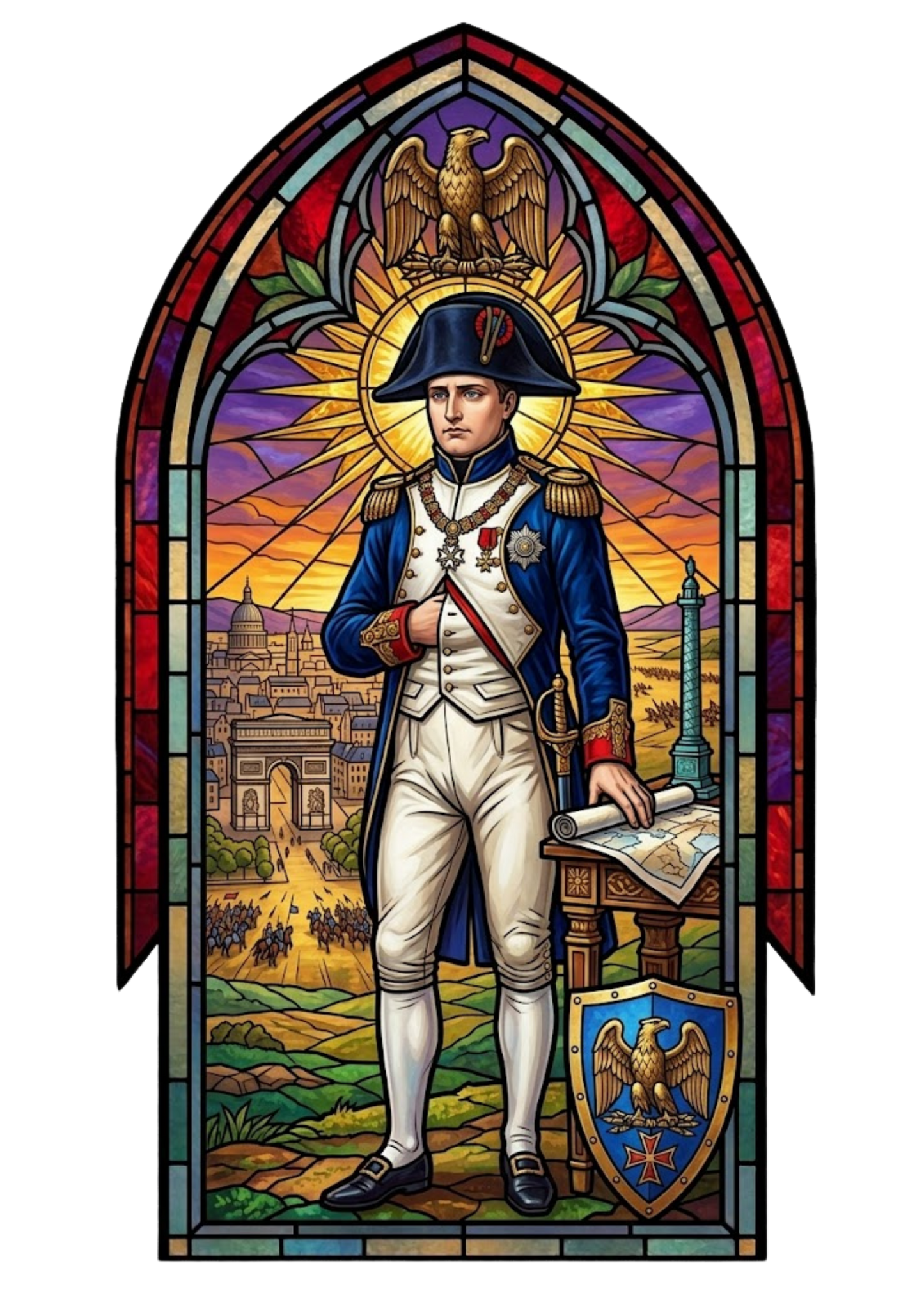 T-shirt "Napoléon" - [DOS]