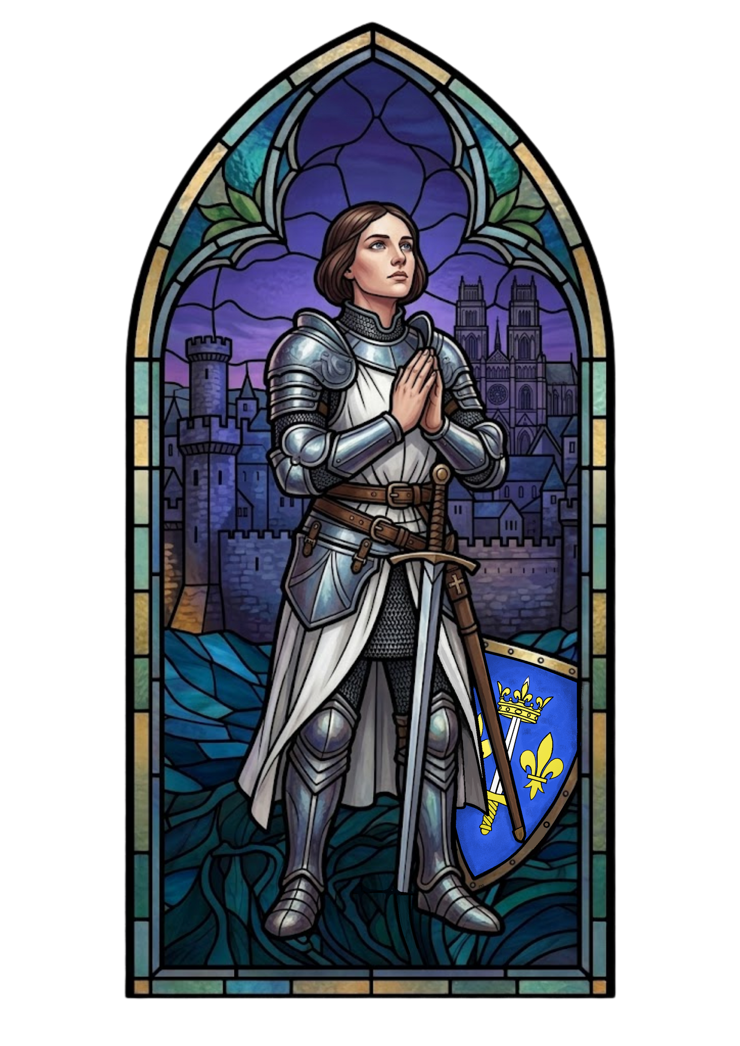 T-shirt "Jeanne D'arc" -  [DOS]