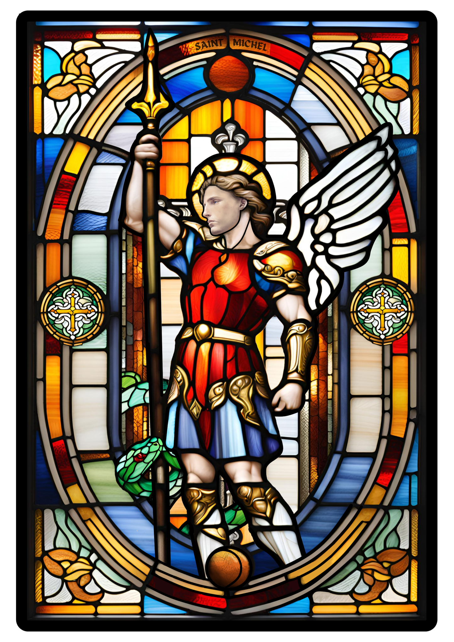 T-shirt "Saint Michel" - [Dos]