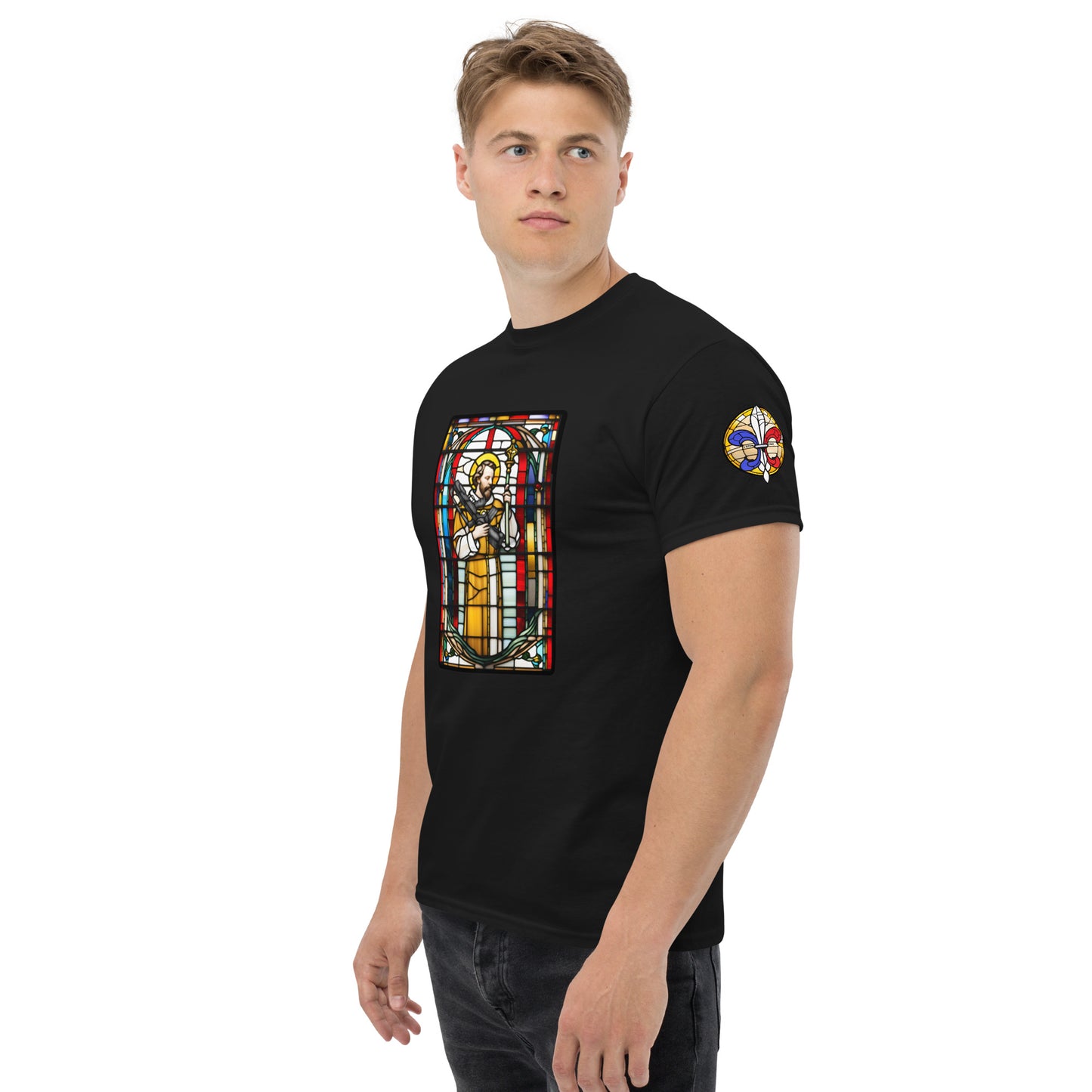 T-Shirt "Le roi et le Famas" - [Face]