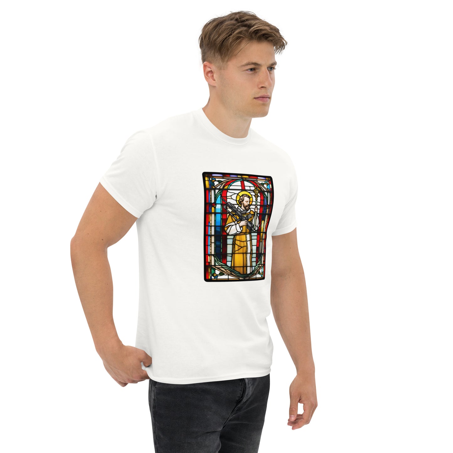 T-Shirt "Le roi et le Famas" - [Face]